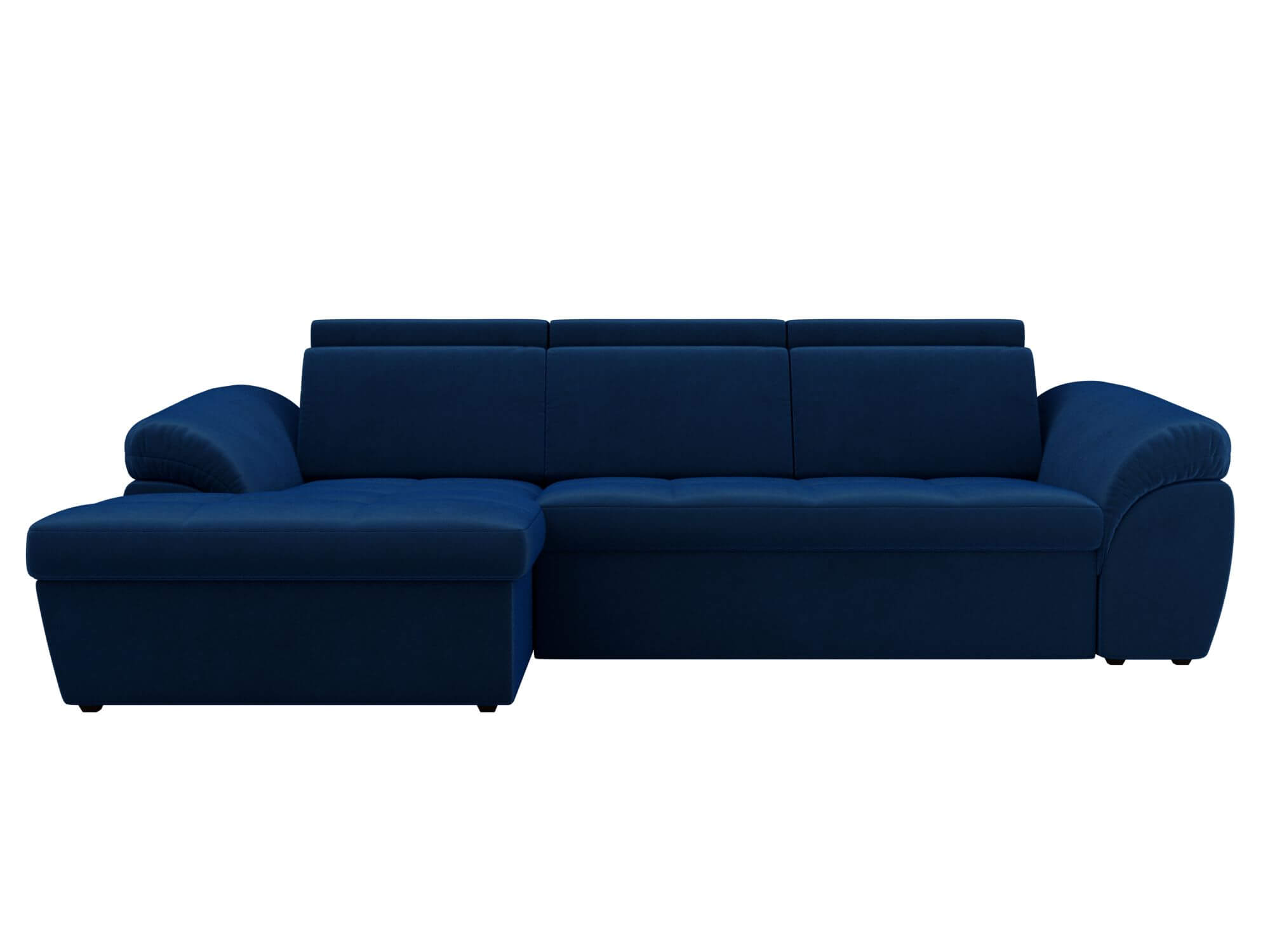 Торонто синий угловой диван