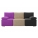 Прямой диван  Радуга микровельвет фиолетовый бежевый черный
