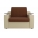Кресло-кровать Сенатор рогожка коричневый  бежевый 60