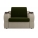 Кресло Меркурий вельвет зеленый бежевый 60